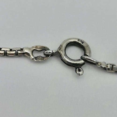 Silver necklace 41cm - weighs 6.9g