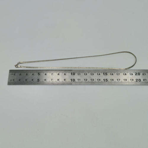 925 Silver necklace 40cm - weighs 4.1g