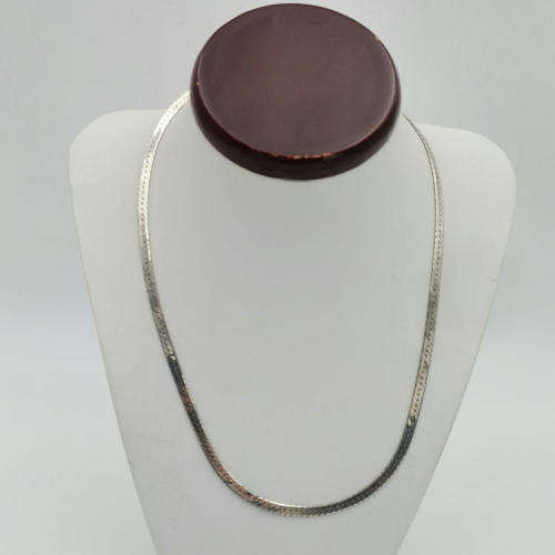 925 Thick silver necklace 43cm - weighs 11.6g