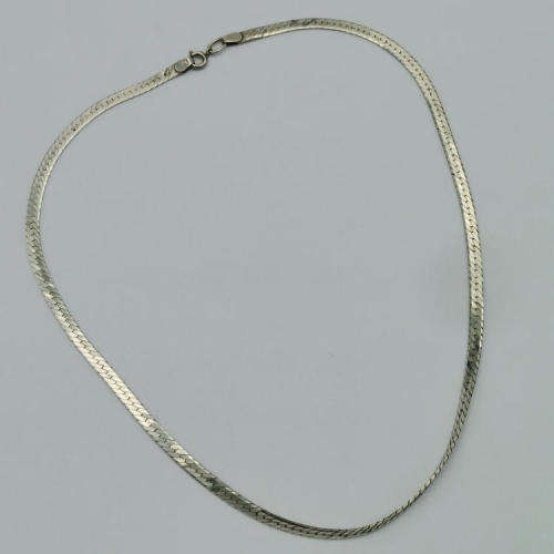 925 Thick silver necklace 43cm - weighs 11.6g