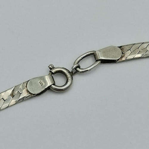 925 Thick silver necklace 43cm - weighs 11.6g