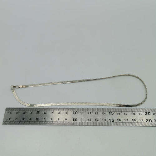 925 Thick silver necklace 43cm - weighs 11.6g
