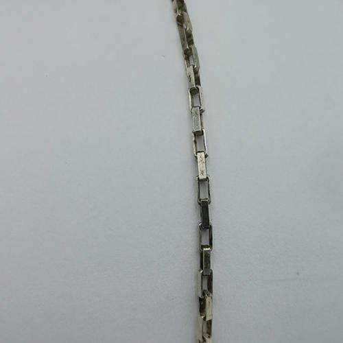 Lot of 3 different silver bracelets 18cm - 3.7g