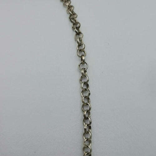 Lot of 3 different silver bracelets 18cm - 3.7g