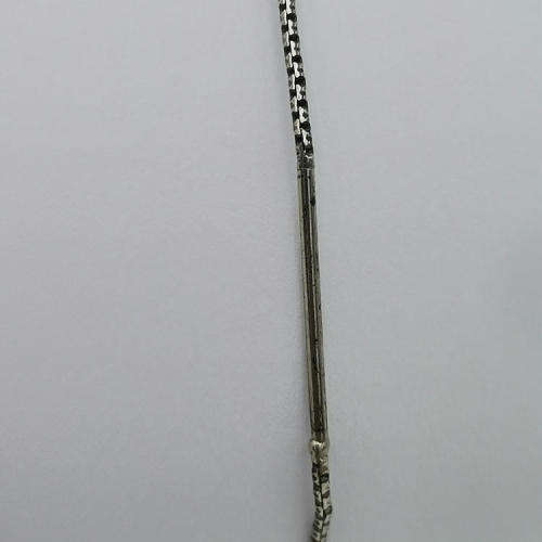 Lot of 3 different silver bracelets 18cm - 3.7g