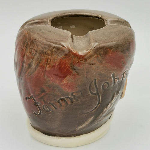 Royal Doulton Farmer John character ashtray