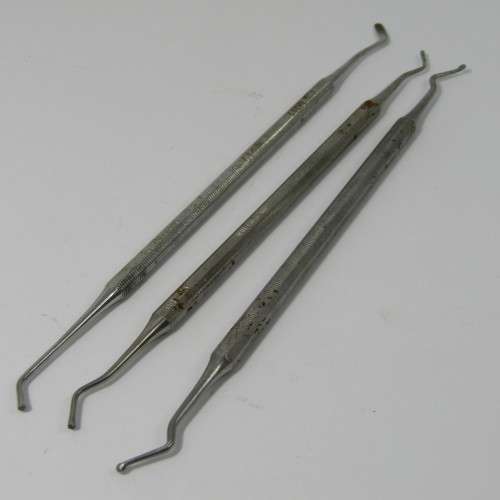 Lot of 8 dentist tools