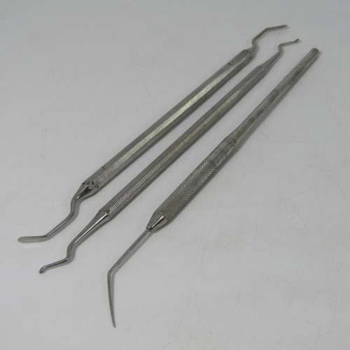 Lot of 8 dentist tools