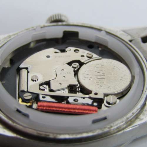 Rotary Rocks ladies watch with 12 diamonds in bezel with mother of pearl dial - with box