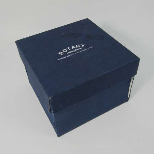 Rotary Rocks ladies watch with 12 diamonds in bezel with mother of pearl dial - with box