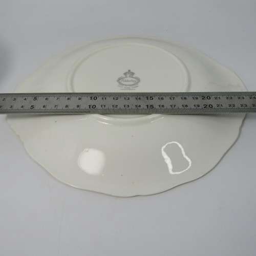 Vintage Adderley porcelain teapot, milk jug, sugar bowl and cookie platter