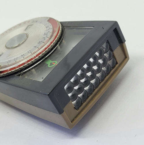 Vintage Sekonic Auto-Lumi light exposure meter - Working