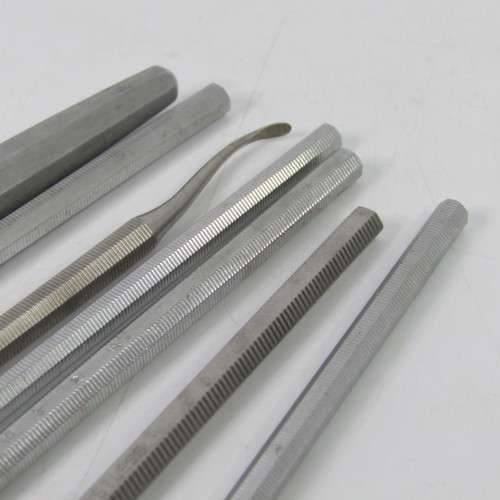 Lot of 7 different dentist tools