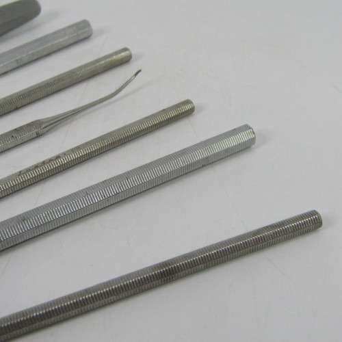 Lot of 7 different dentist tools