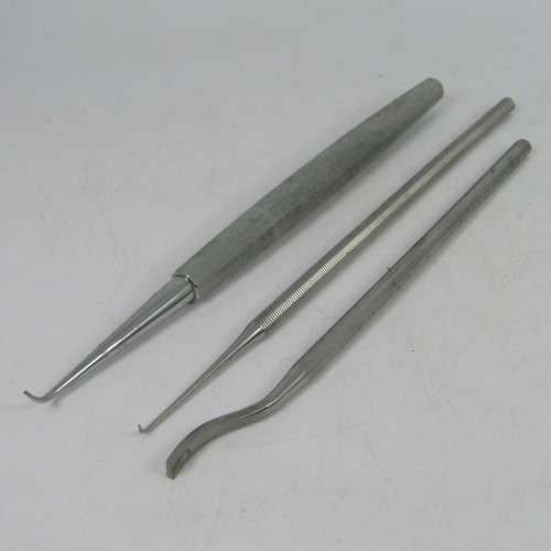 Lot of 6 different dentist tools