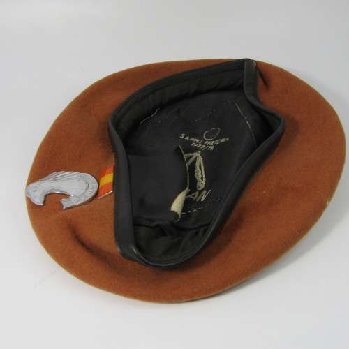 SADF Personnel services corps beret with badge & balkie