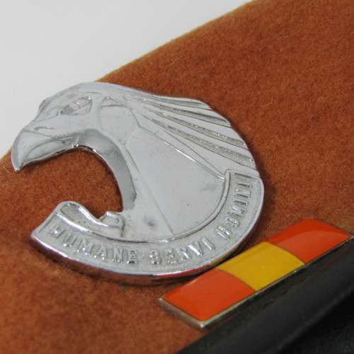 SADF Personnel services corps beret with badge & balkie
