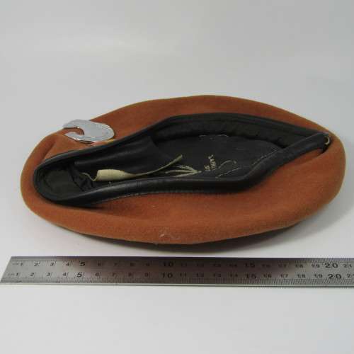 SADF Personnel services corps beret with badge & balkie