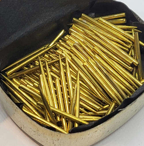 Vintage Lipsilva gramophone needles tin - Some contents