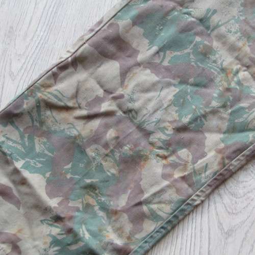 Old Koevoet Camo Police task force material bag - well used