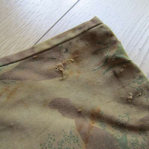 Old Koevoet Camo Police task force material bag - well used