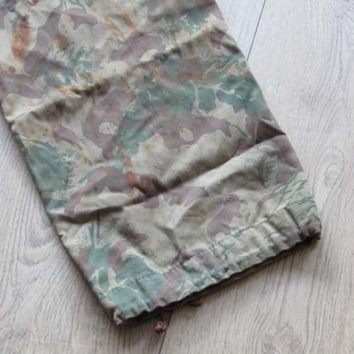 Old Koevoet Camo Police task force material bag - well used