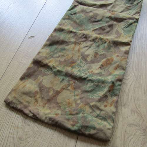 Old Koevoet Camo Police task force material bag - well used