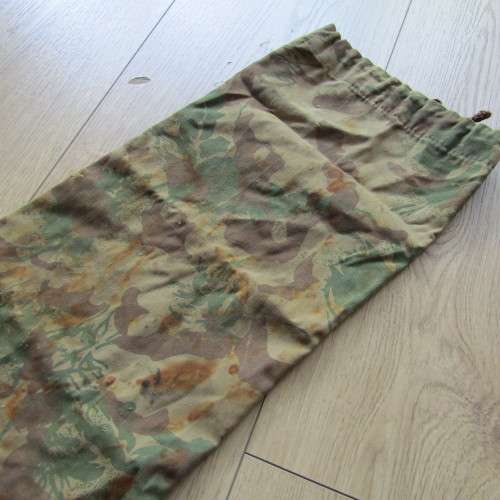 Old Koevoet Camo Police task force material bag - well used