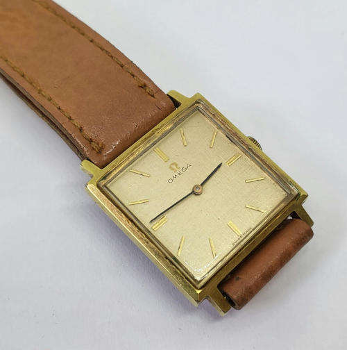 1967 Omega Square face manual wind unisex watch - Caliber 620 - Serial 25125564 - Not working