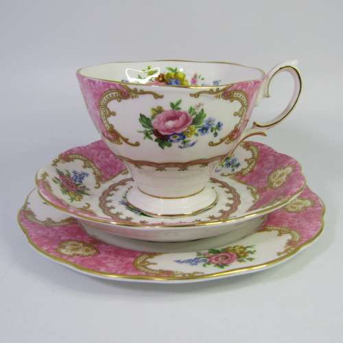 Royal Albert Lady Carlyle trio