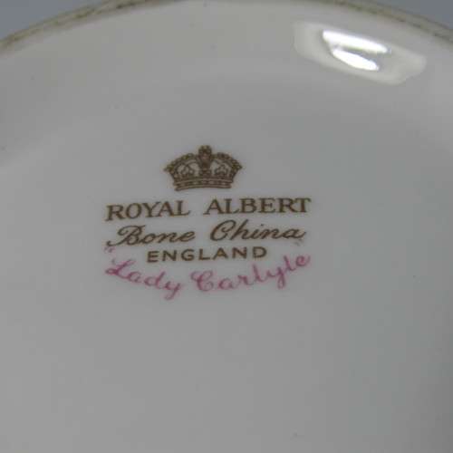 Royal Albert Lady Carlyle gravy boat & saucer