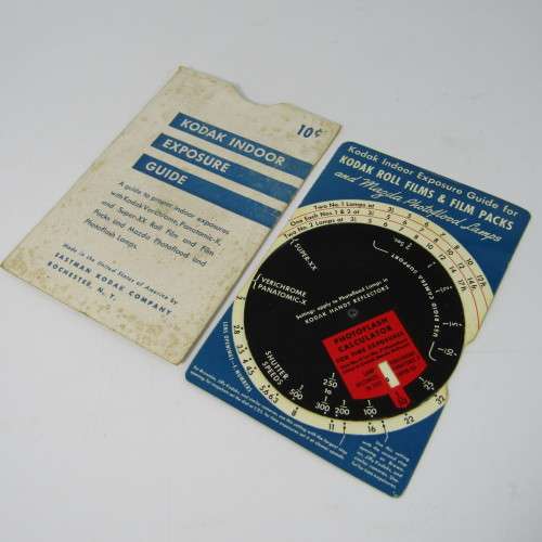 Kodak indoor exposure guide No. 1211