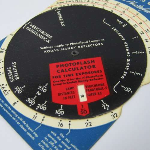 Kodak indoor exposure guide No. 1211