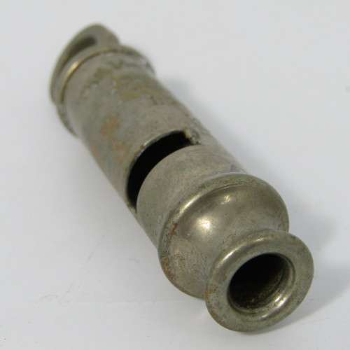 1949 The Metropolitan military whistle by J. Hudson & Co.