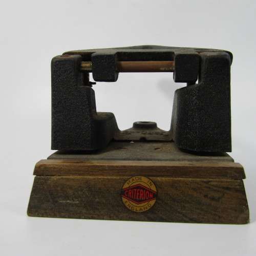 Vintage Criterion 2-hole paper punch