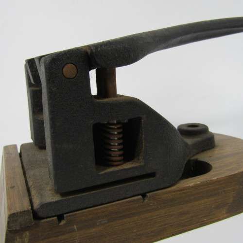 Vintage Criterion 2-hole paper punch