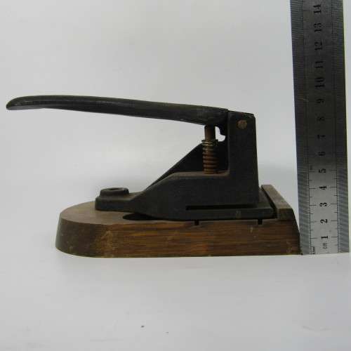Vintage Criterion 2-hole paper punch