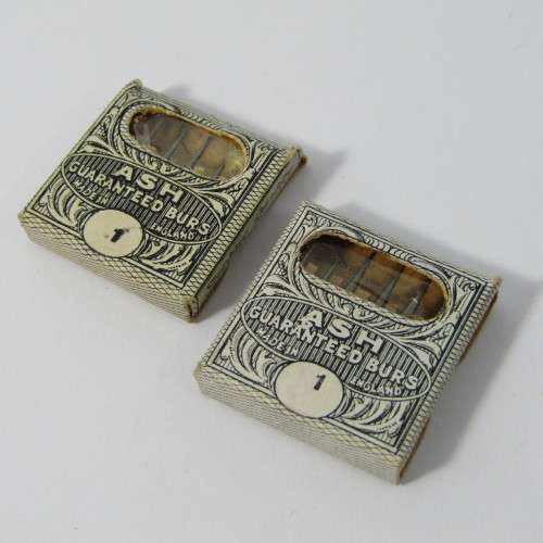 Lot of Ash Burs dental drill bits