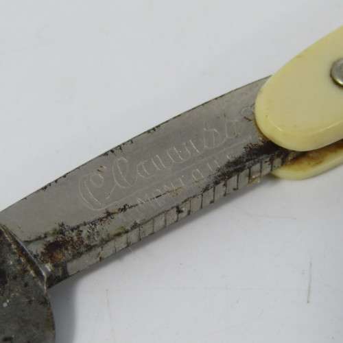 Vintage Clauss straight razor