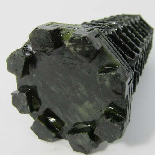 Vintage Jade stone carving of Tower of Chinese Immortals of Wisdom