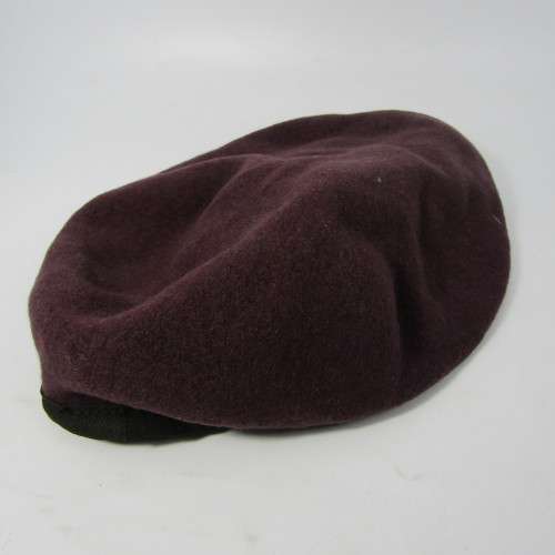 SA Army maroon Paratrooper beret with badge with badge - 54 cm