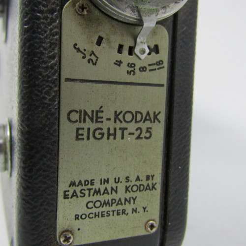 Vintage Cine-Kodak Eight-25 8mm movie recorder - working