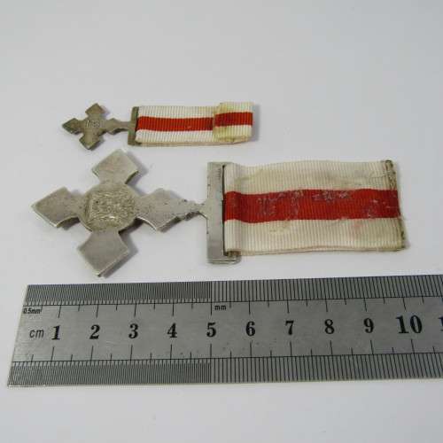 SADF Army cross full size & miniature medal - number 96