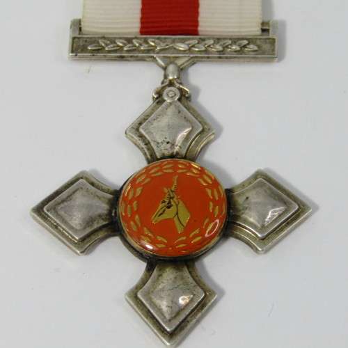 SADF Army cross full size & miniature medal - number 96