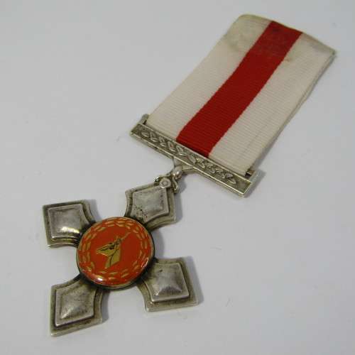 SADF Army cross full size & miniature medal - number 96
