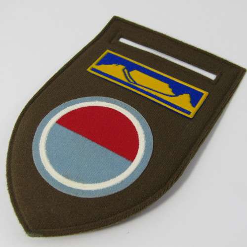 SADF Anti Aircraft Charlie Company tupperware flash with Western Province Command bar