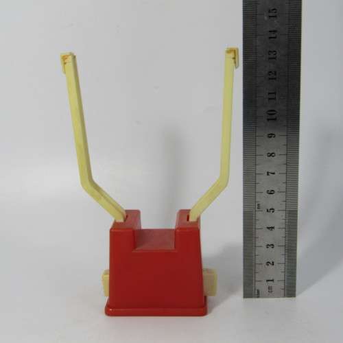 Vintage Gabriel Donald Duck Tricky Trapeze button acrobat - rope broken