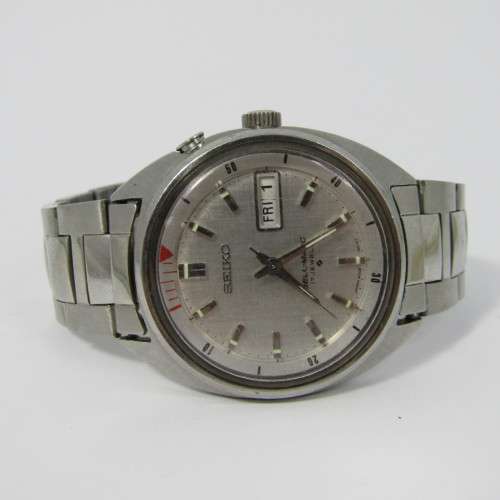 Vintage Seiko Bell-Matic 4006-6010 daylite mens watch - working