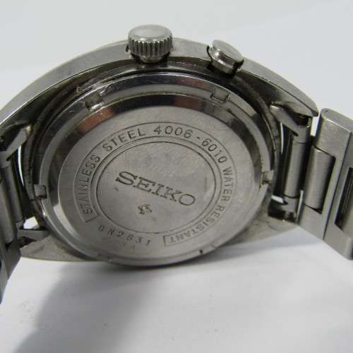 Vintage Seiko Bell-Matic 4006-6010 daylite mens watch - working