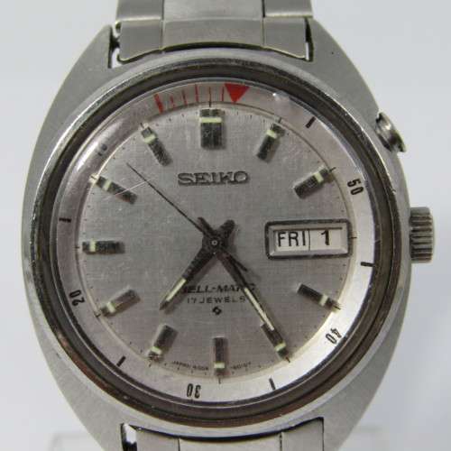Vintage Seiko Bell-Matic 4006-6010 daylite mens watch - working